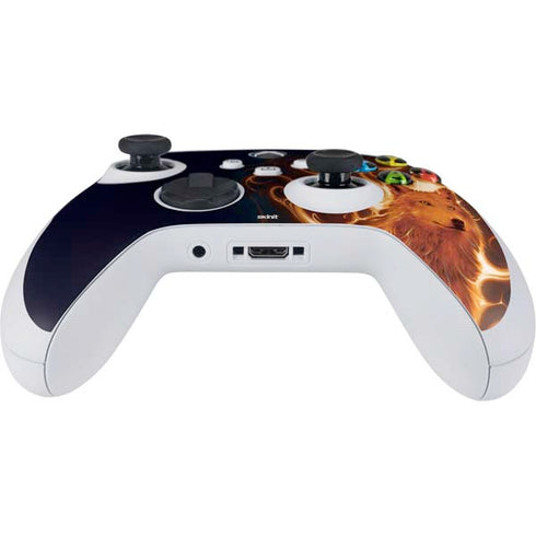 Vincent Hie Phoenix Wolf Xbox Series S Controller Skin